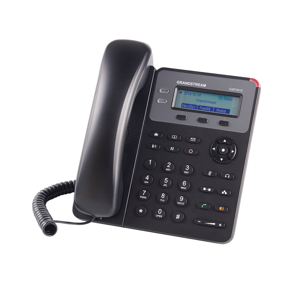 Teléfono IP SMB de 2 Líneas, 1 Cuenta SIP con 3 teclas de función programables y conferencia de 3 vías. 5VCD 1 Teléfono IP SMB de 2 Líneas, 1 Cuenta SIP con 3 teclas de función programables y conferencia de 3 vías. 5VCD