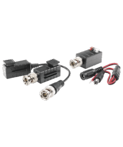 Kit de TRANSCEPTORES DE VIDEO DE LARGO ALCANCE / 320 Metros / Resolución 720P y 1080P / Cat 5e/6 / Compatible con cámaras HD-TVI/CVI/AHD/CVBS / Alimente solo el Receptor / Protección Interconstruida contra sobretensión.