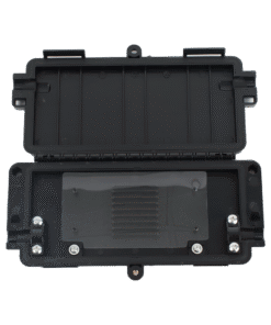 Cierre de Empalme Horizontal Hasta 8 Fusiones de Fibra Óptica, Interior/Exterior, IP65