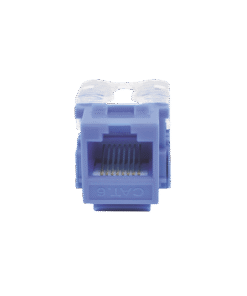 Alternative view of Módulo Jack 110 Cat6, Keystone para faceplate - Color Azul