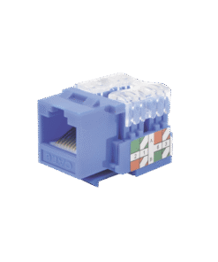Módulo Jack 110 Cat6, Keystone para faceplate - Color Azul
