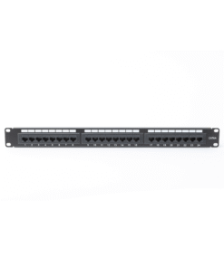 Alternative view of Panel de parcheo de impacto (110) UTP de 24 puertos Cat6A, 19in