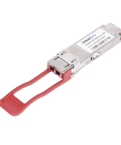 Transceptor QSFP+ (Mini-Gbic) / Monomodo / 40 Gbps de velocidad / Conectores LC Dúplex / Hasta 40 km de Distancia