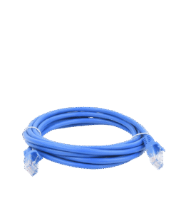 Alternative view of Cable de parcheo UTP Cat5e - 3 m - azul