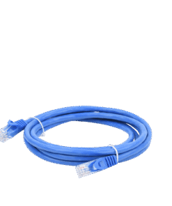 Alternative view of Cable de parcheo UTP Cat6 - 2 m - azul
