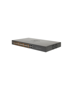 Switch cnMatrix EX1028 de 24 puertos PoE 802.3af/at, 200 W, Gigabit Ethernet y 4 SFP, Capa 2, gestión en la nube