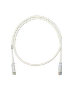 Cable de parcheo UTP Categoría 6, con plug modular en cada extremo - 1.5 m. - Blanco Mate