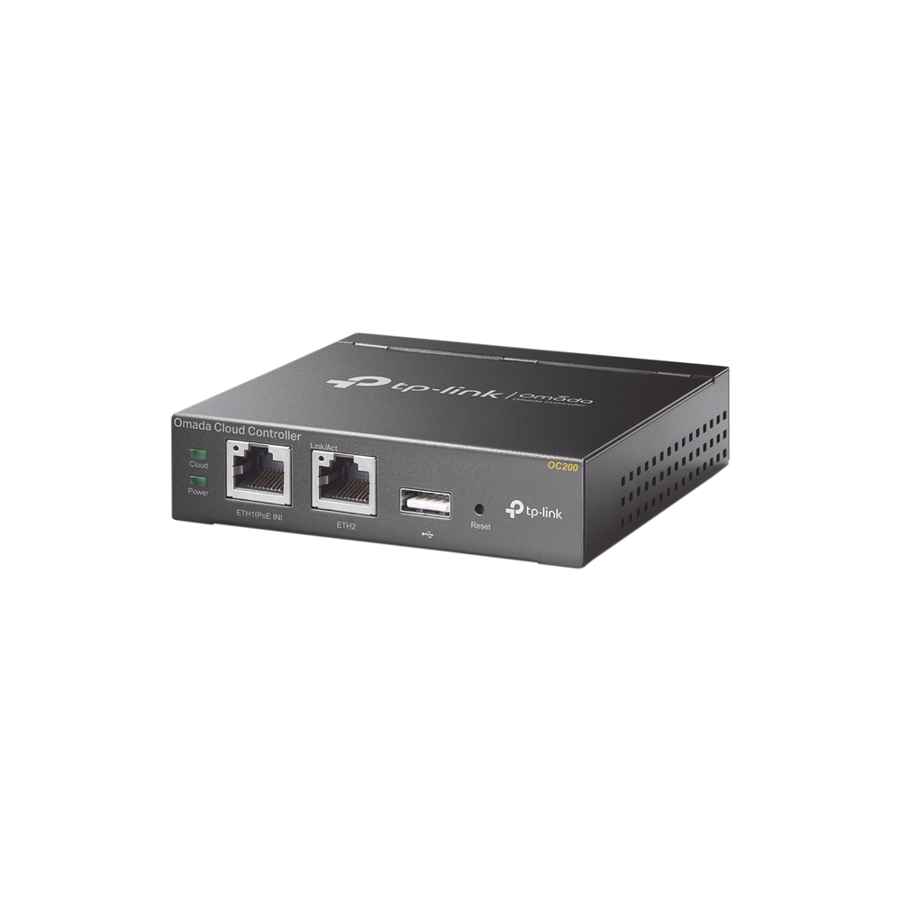 Controlador Omada Cloud para gestionar hasta 100 equipos Omada desde la nube, hotspot, alertas a correo, monitoreo RF, actualizaciones masivas, 2 puertos 10/100 Mbps, 802.3af/at. 1 Controlador Omada Cloud para gestionar hasta 100 equipos Omada desde la nube, hotspot, alertas a correo, monitoreo RF, actualizaciones masivas, 2 puertos 10/100 Mbps, 802.3af/at.