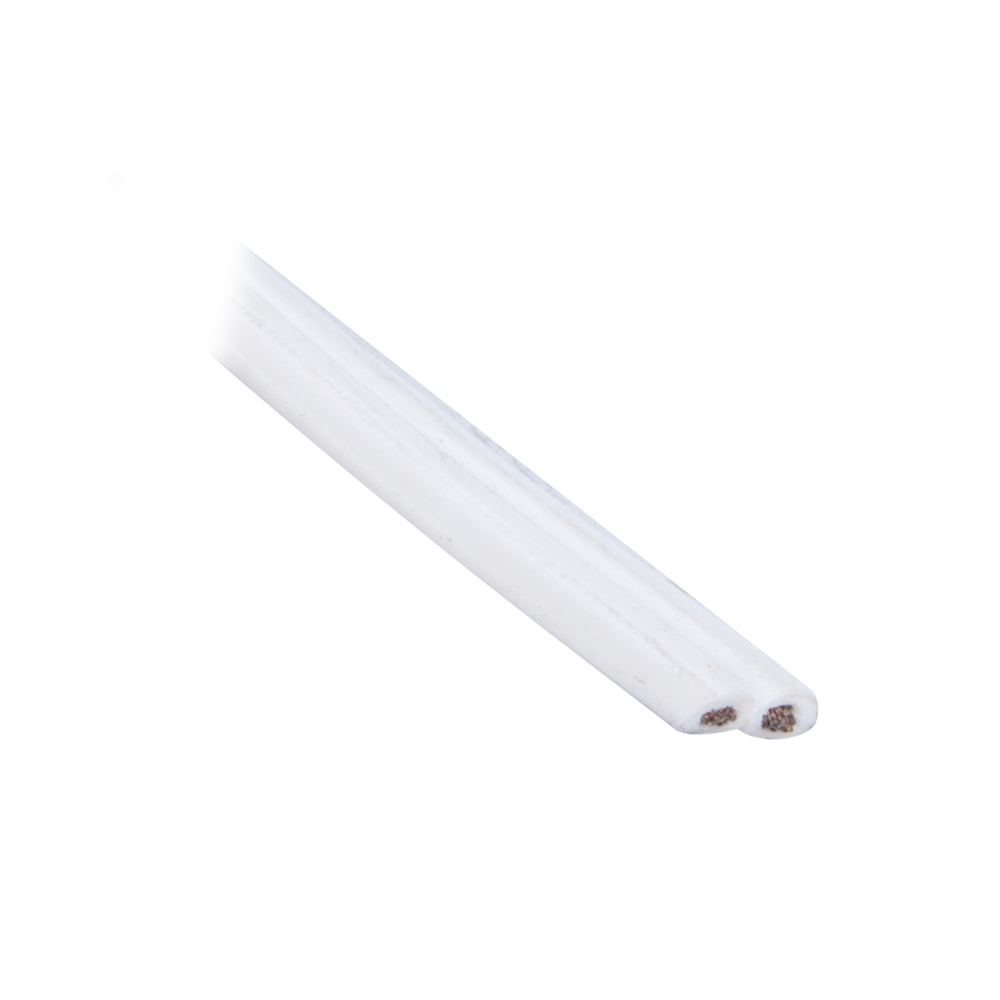 Bobina de 152 m para salidas de audio como bocinas, calibre 18 en 2 hilos de color blanco, Tipo CCA 3 Bobina de 152 m para salidas de audio como bocinas, calibre 18 en 2 hilos de color blanco, Tipo CCA - Imagen 3