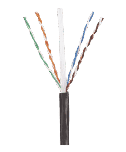 Alternative view of Bobina de Cable UTP de 4 Pares, PanNet, Para Exterior con Gel, Cat6 (23 AWG), Industrial para Climas Extremos, Color Negro, 305 m