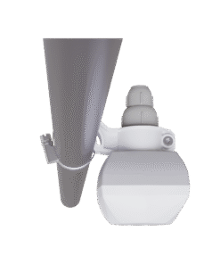 Alternative view of Adaptador de montaje en poste/mástil para equipos serie LDF.