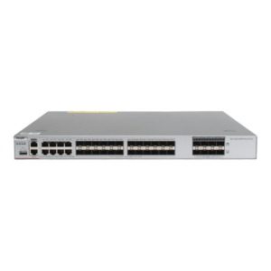 Switch Core Administrable Capa 3 con 8 puertos Gigabit, 24 SFP y 8 SFP+ Combo para fibra 10Gb, gestión gratuita desde la nube.
