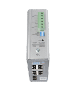Switch Industrial PoE con gestión en la nube con 1 puerto PoE++, 7 puertos PoE+ y 2 puertos uplink SFP Ideal para temperaturas Extremas y protección contra descargas 8 Globaltecnoly RGNIS21008GT2SFPHP AD 3 l