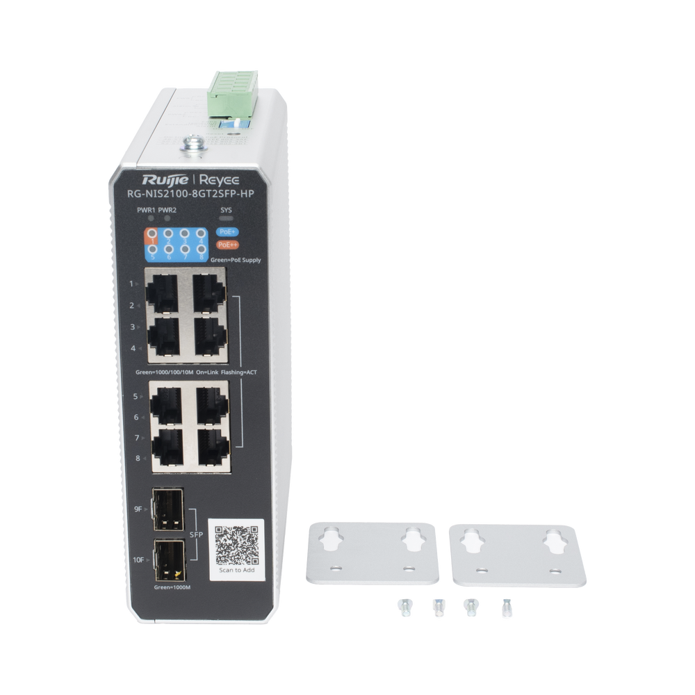 Switch Industrial PoE con gestión en la nube con 1 puerto PoE++, 7 puertos PoE+ y 2 puertos uplink SFP Ideal para temperaturas Extremas y protección contra descargas 5 Switch Industrial PoE con gestión en la nube con 1 puerto PoE++, 7 puertos PoE+ y 2 puertos uplink SFP Ideal para temperaturas Extremas y protección contra descargas - Imagen 5