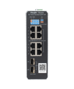 Switch Industrial PoE con gestión en la nube con 1 puerto PoE++, 7 puertos PoE+ y 2 puertos uplink SFP Ideal para temperaturas Extremas y protección contra descargas