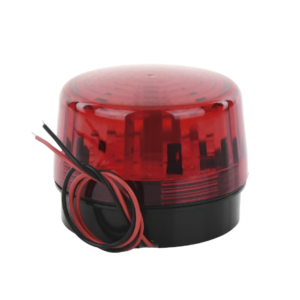 Estrobo con 35 leds de alta luminosidad con la opción de respaldo con batería 9v