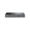 Switch no administrable de 24 puertos 10/100 Mbps para escritorio/rack 11 Globaltecnoly TLSF1024D l