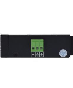 Alternative view of Inyector PoE Industrial / DC entrada 12-57V / PoE salida de Hasta 90W / Carcasa de Metal / Riel DIN / Aplicaciones CCTV