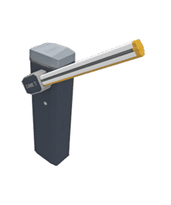 Kit Barrera Vehicular GARD GT4 / Uso Intensivo / Gabinete en Acero Galvanizado / Incluye Brazo de 4M, Corona Led de Iluminación, Tira Led y Bandas Reflectivas