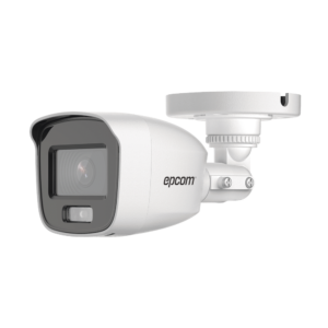 Bala TURBOHD 2 Megapíxel (1080p) / Microfono Integrado / Imagen a color 24/7 / Lente 2.8 mm / Policarbonato / Luz Blanca 20 mts / Exterior IP66 / TVI-AHD-CVI-CVBS / dWDR