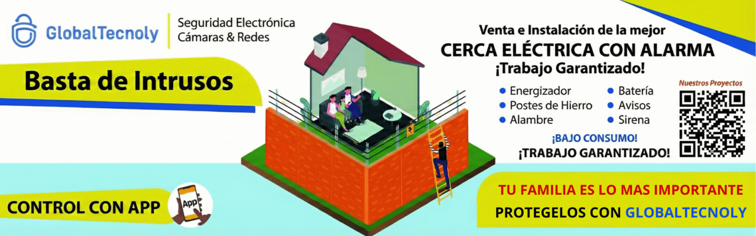 Globaltecnoly BANNER CERCA ELECTRICA GLOBALTECNOLY