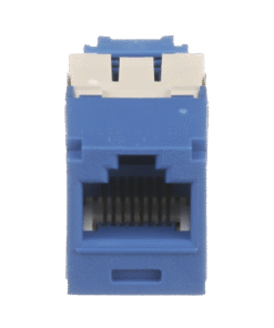 Conector Jack RJ45 Estilo TG, Mini-Com, Categoría 6A, de 8 posiciones y 8 cables, Color Azul 10 Globaltecnoly CJ6X88TGBU AD 2 l