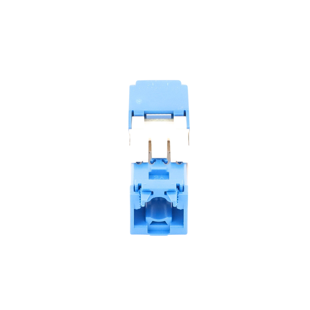 Conector Jack RJ45 Estilo TG, Mini-Com, Categoría 6A, de 8 posiciones y 8 cables, Color Azul 7 Conector Jack RJ45 Estilo TG, Mini-Com, Categoría 6A, de 8 posiciones y 8 cables, Color Azul - Imagen 7