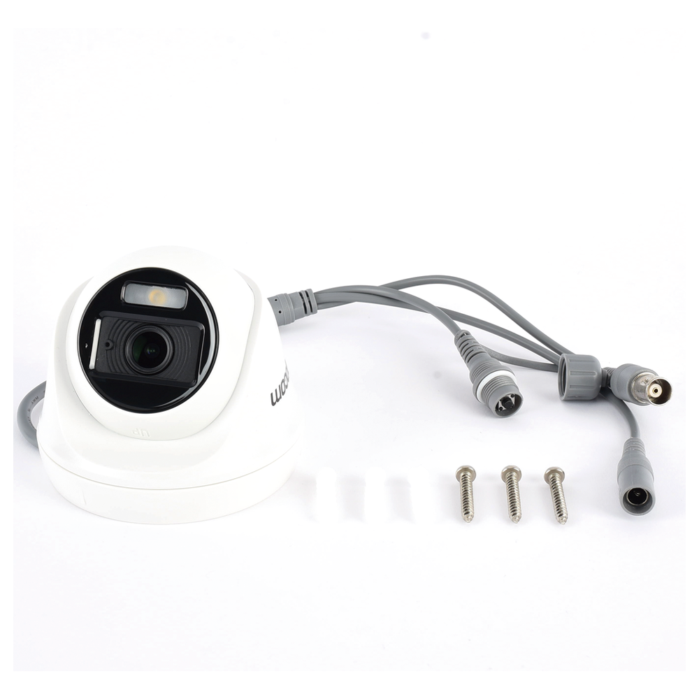 Turret TURBOHD 2 Megapíxel (1080p) / Imagen a color 24/7 / Lente 2.8 mm / Policarbonato / Luz Blanca 20 mts / Interior / TVI-AHD-CVI-CVBS / dWDR 2 Turret TURBOHD 2 Megapíxel (1080p) / Imagen a color 24/7 / Lente 2.8 mm / Policarbonato / Luz Blanca 20 mts / Interior / TVI-AHD-CVI-CVBS / dWDR - Imagen 2