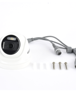 Turret TURBOHD 2 Megapíxel (1080p) / Imagen a color 24/7 / Lente 2.8 mm / Policarbonato / Luz Blanca 20 mts / Interior / TVI-AHD-CVI-CVBS / dWDR 7 Globaltecnoly E8TURBOPC A AD 1 l