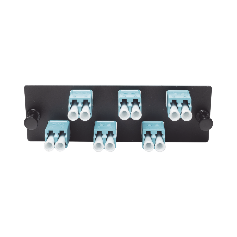 Placa Acopladora de Fibra Optica FAP, Con 6 Conectores LC Duplex (12 Fibras), Para Fibra Multimodo OM3/OM4, Color Aqua 5 Placa Acopladora de Fibra Optica FAP, Con 6 Conectores LC Duplex (12 Fibras), Para Fibra Multimodo OM3/OM4, Color Aqua - Imagen 5