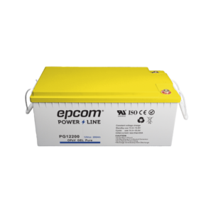 Batería de GEL PURO / 12 V @ 200 Ah / Ciclo profundo / Para uso en sistemas de energía ininterrumpida