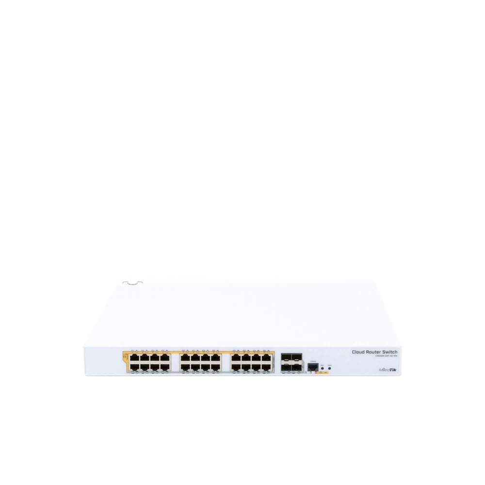CRS328-24P-4S+RM - 24 port Gigabit Ethernet router/switch with four 10Gbps SFP+ 5 CRS328-24P-4S+RM - 24 port Gigabit Ethernet router/switch with four 10Gbps SFP+ - Imagen 5