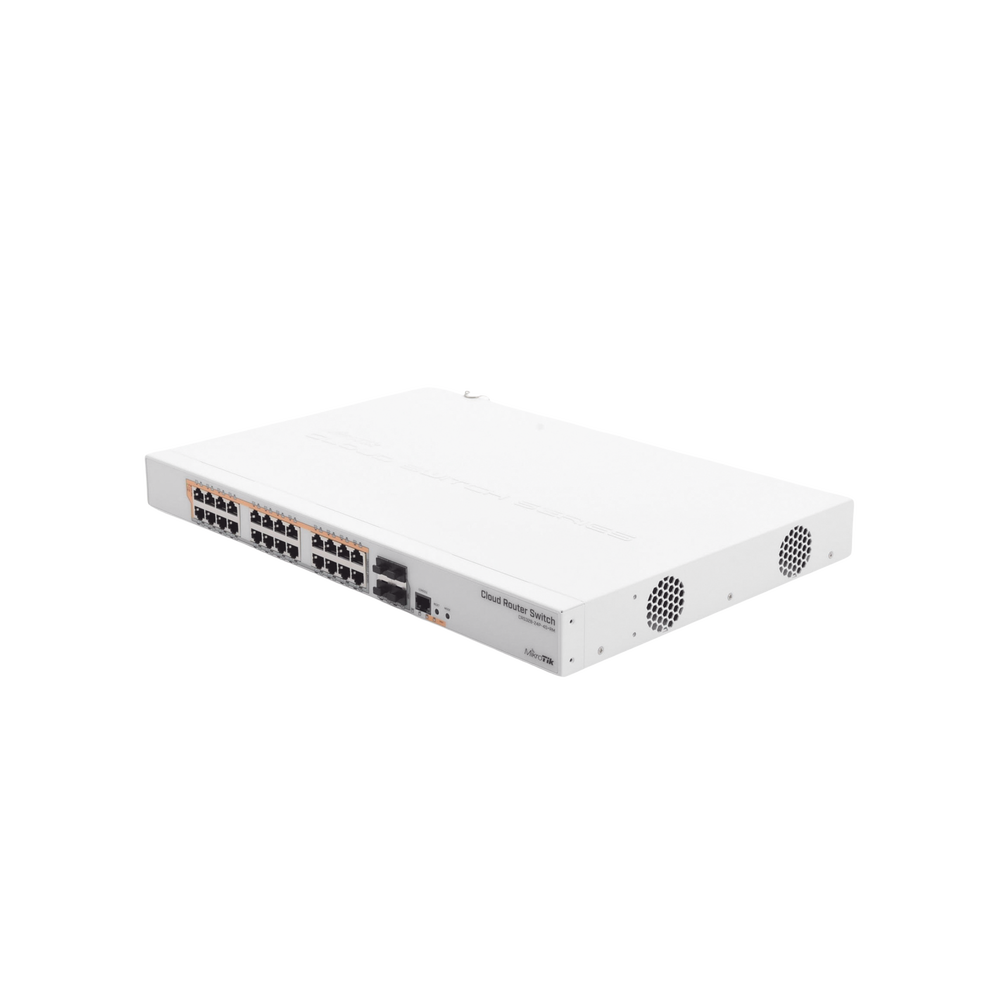 CRS328-24P-4S+RM - 24 port Gigabit Ethernet router/switch with four 10Gbps SFP+ 1 CRS328-24P-4S+RM - 24 port Gigabit Ethernet router/switch with four 10Gbps SFP+