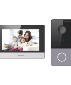 Kit de Videoportero IP WIFI con llamada a App de Smartphone (HikConnect) / Frente de calle IP65 / Soporta PoE Estándar