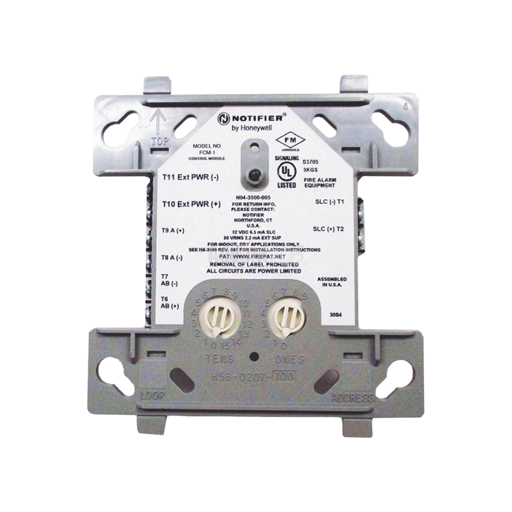 Módulo de Control NAC Direccionable / Tecnología FlashScan® / Compatible con Paneles Direccionables Notifier 1 Módulo de Control NAC Direccionable / Tecnología FlashScan® / Compatible con Paneles Direccionables Notifier