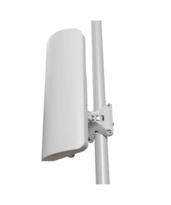 (mANTBox ax 15s) Estación base doble banda 2.4 / 5 GHz con una potente antena sectorial incorporada, RouterOS L4, International version