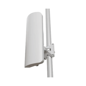 (mANTBox ax 15s) Estación base doble banda 2.4 / 5 GHz con una potente antena sectorial incorporada, RouterOS L4, International version