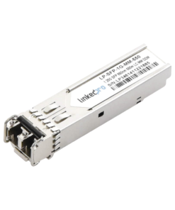 Transceptor SFP (Mini-Gbic) / Multimodo / 1.25 Gbps de velocidad / Conectores LC Dúplex / Hasta 550 m de Distancia