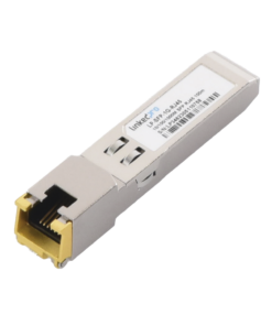 Transceptor SFP a RJ45 / Auto negociación 10/100/1000 Mbps / Conector RJ45 / Distancia de hasta 100 m.