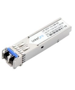 Transceptor SFP (Mini-Gbic) / Monomodo / 1.25 Gbps de velocidad / Conectores LC Dúplex / Hasta 60 km de Distancia
