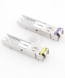 Transceptores Bidireccionales SFP (Mini-Gbic) / Monomodo / 1.25 Gbps de velocidad / Conector LC / Hasta 100 km de Distancia / 2 Piezas 6 Globaltecnoly LPSFPBD1G100 AD 2 l