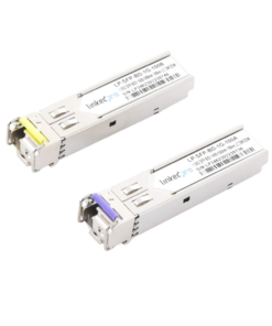 Transceptores Bidireccionales SFP (Mini-Gbic) / Monomodo / 1.25 Gbps de velocidad / Conector LC / Hasta 100 km de Distancia / 2 Piezas