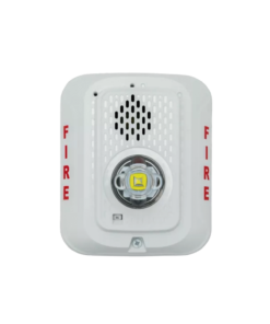 Alternative view of Sirena con Luz Estroboscópica LED / 2 Hilos / Montaje en Pared / 15 a 185 Candelas / Temporal 3 Alto y Bajo / Tamper Integrado / Texto en Inglés / Color Blanco