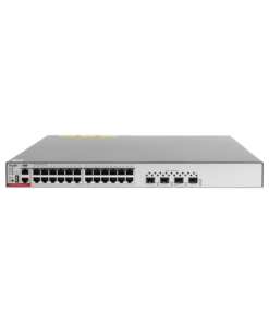 Switch Administrable Capa 3 de 24 puertos Gigabit 802.3af/at con 4 puertos SFP+ para Fibra Óptica de 10G, hasta 750 W, gestión gratuita desde la nube. (No incluye fuentes de alimentación)