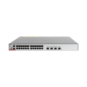 Switch Administrable Capa 3 de 24 puertos Gigabit 802.3af/at con 4 puertos SFP+ para Fibra Óptica de 10G, hasta 750 W, gestión gratuita desde la nube. (No incluye fuentes de alimentación)