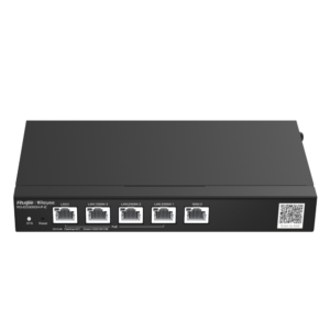 Reyee Router de Oficina PoE de 5 Puertos de Alto Rendimiento, Gestionable en la Nube, 1.5 Gbps, Hasta 300 Clientes, 4 Salidas PoE, 64 Túneles VPN