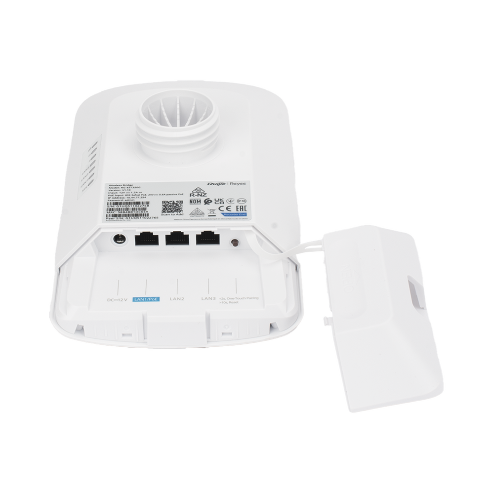 Kit completo Punto a Punto Pre-Configurado hasta 1 Km listos para enlazar, administrable en la Nube, Banda 5Ghz AC WAVE2 MU-MIMO 2X2, Puertos 10/100. 5 Kit completo Punto a Punto Pre-Configurado hasta 1 Km listos para enlazar, administrable en la Nube, Banda 5Ghz AC WAVE2 MU-MIMO 2X2, Puertos 10/100. - Imagen 5