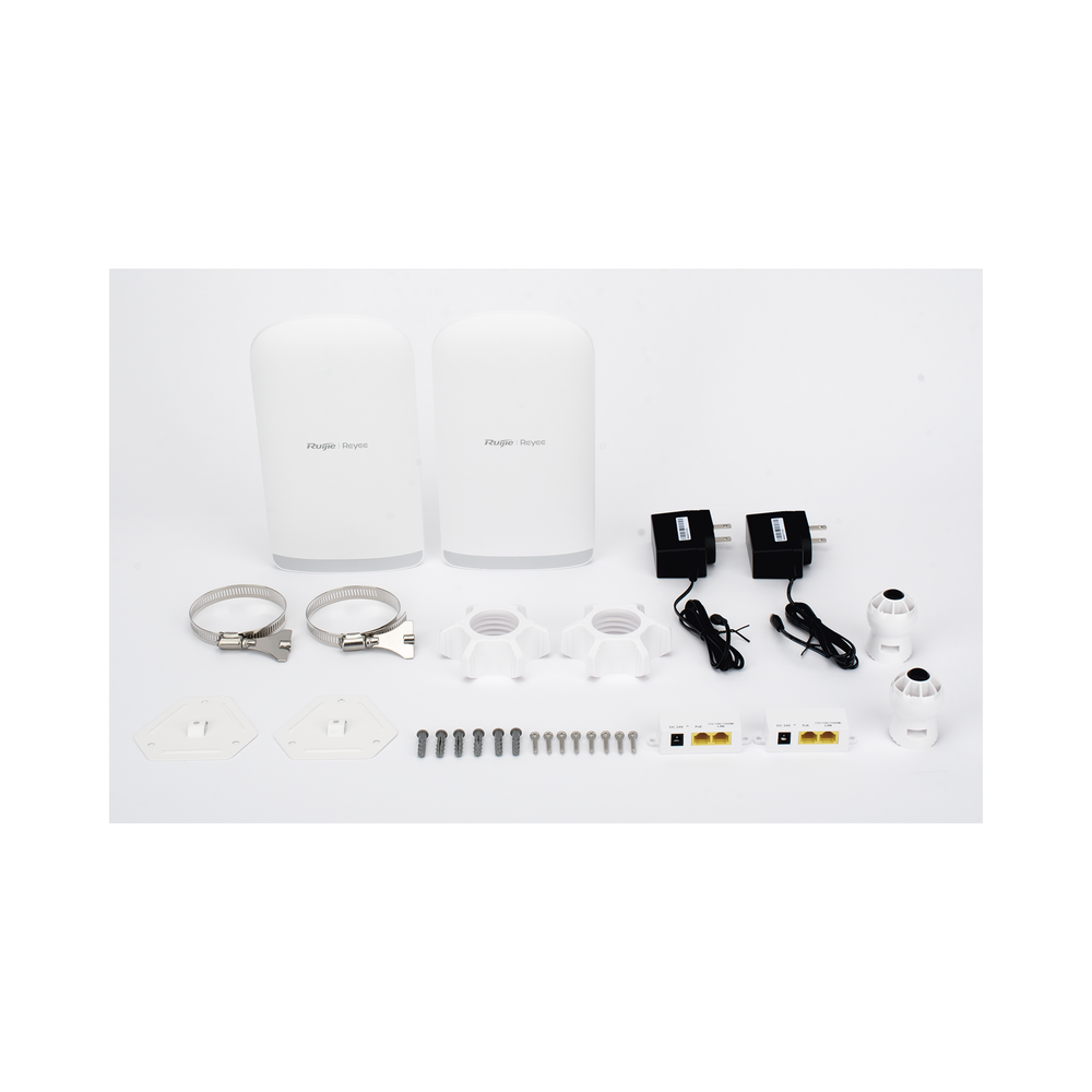 Kit completo Punto a Punto Pre-Configurado hasta 1 Km listos para enlazar, administrable en la Nube, Banda 5Ghz AC WAVE2 MU-MIMO 2X2, Puertos 10/100. 6 Kit completo Punto a Punto Pre-Configurado hasta 1 Km listos para enlazar, administrable en la Nube, Banda 5Ghz AC WAVE2 MU-MIMO 2X2, Puertos 10/100. - Imagen 6
