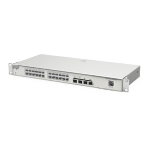 Switch de Capa 3 No-PoE de 28 Puertos Gigabit, 24 Puertos 10/100/1000Base-T y 4 Puertos SFP Uplink