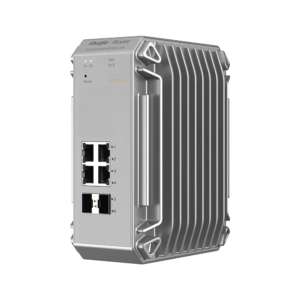 Switch de Verdadero Grado Industrial Especialmente Diseñado para Entornos Difíciles, Cuenta con 6 Puertos Gigabit, 4 de ellos Puertos PoE+ y 2 Puertos de Enlace Ascendente SFP